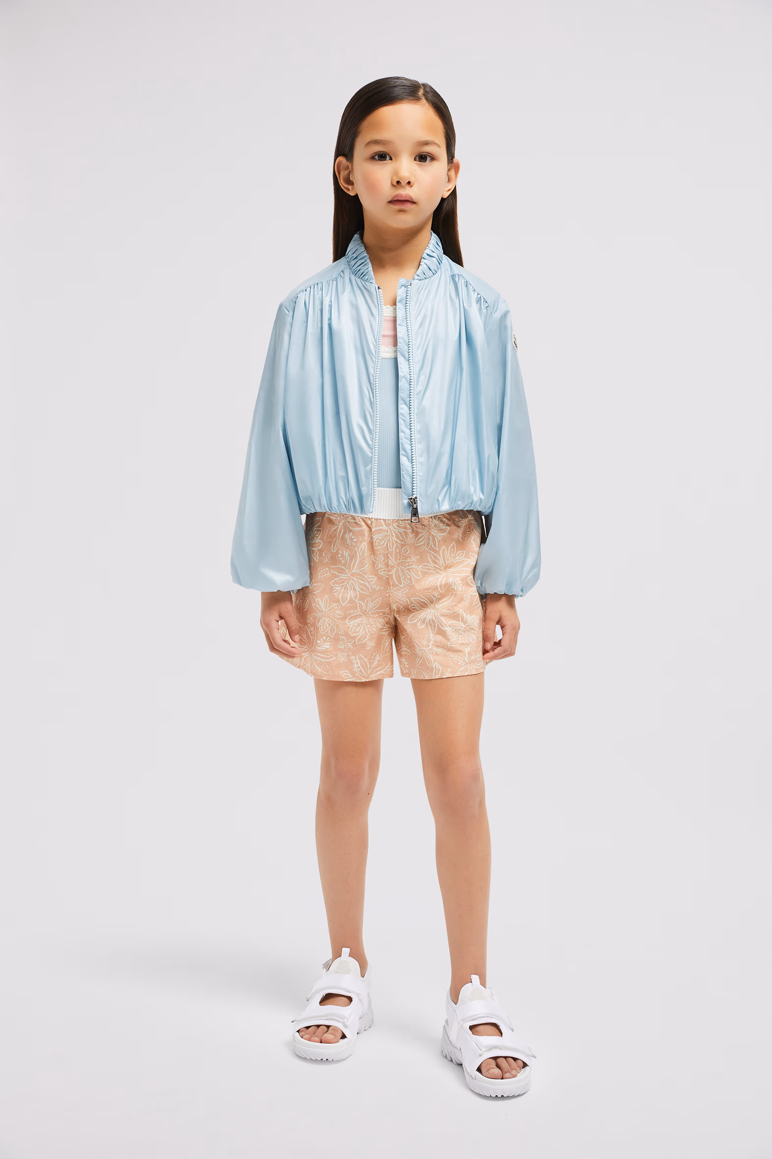 Chazeron Bomber Jacket Girl Light Blue Moncler 2
